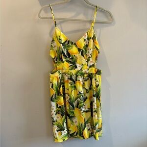 Show me Your Mumu Lemon Mini Dress